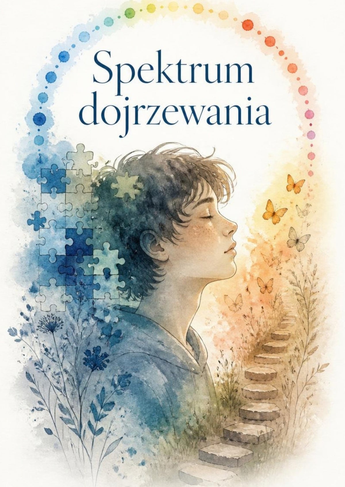 Okładka e-booka „Spektrum dojrzewania” – Edyta Jaszczak, Pedagogiczna Babcia