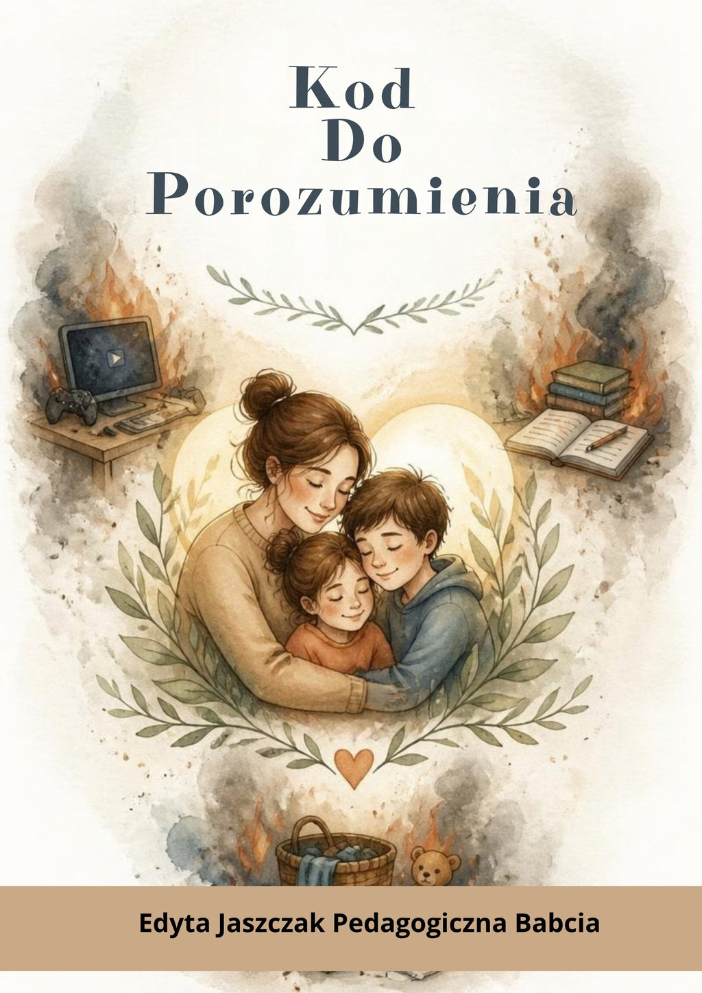 Okładka e-booka „Kod do porozumienia” – Edyta Jaszczak, Pedagogiczna Babcia