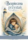 Okładka e-booka „Bezpieczna przystań” – Edyta Jaszczak, Pedagogiczna Babcia