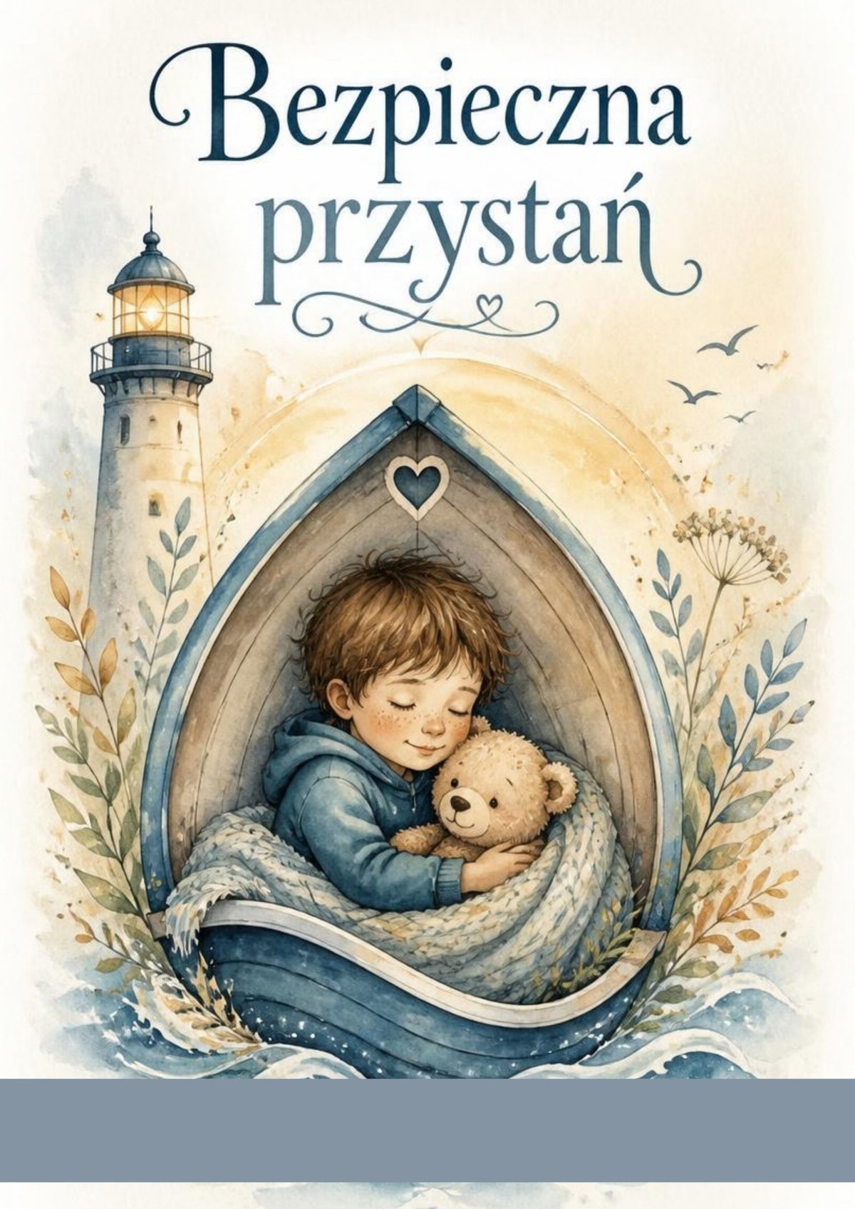 Okładka e-booka „Bezpieczna przystań” – Edyta Jaszczak, Pedagogiczna Babcia