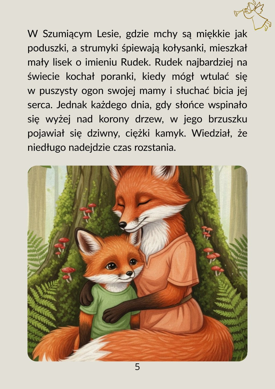 Przykładowa strona z e-booka Wielki Świat Małego Człowieka. Seria I – Bezpieczne rozstania