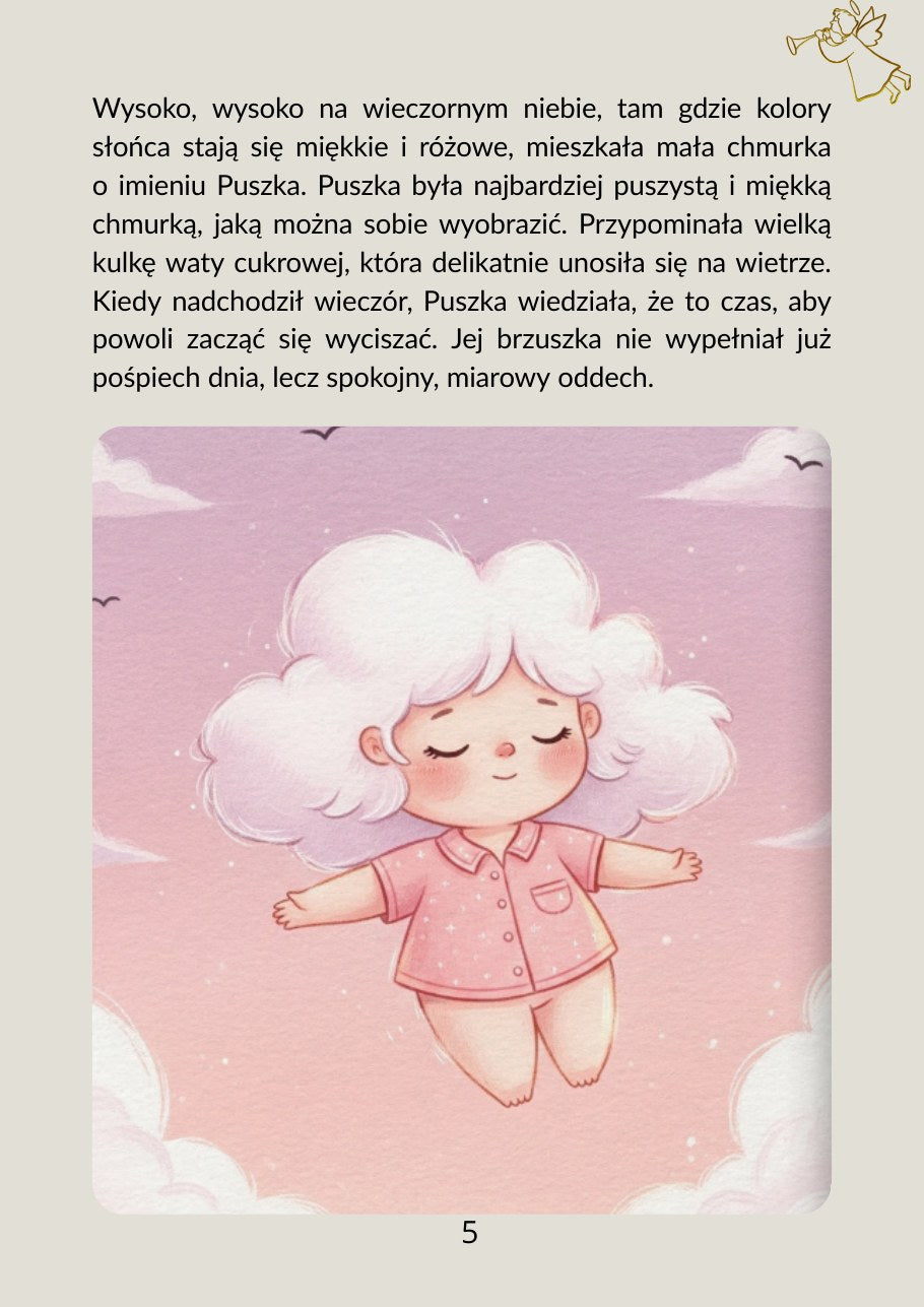 Przykładowa strona z e-booka Wielki Świat Małego Człowieka. Seria X – Podróż do krainy snów
